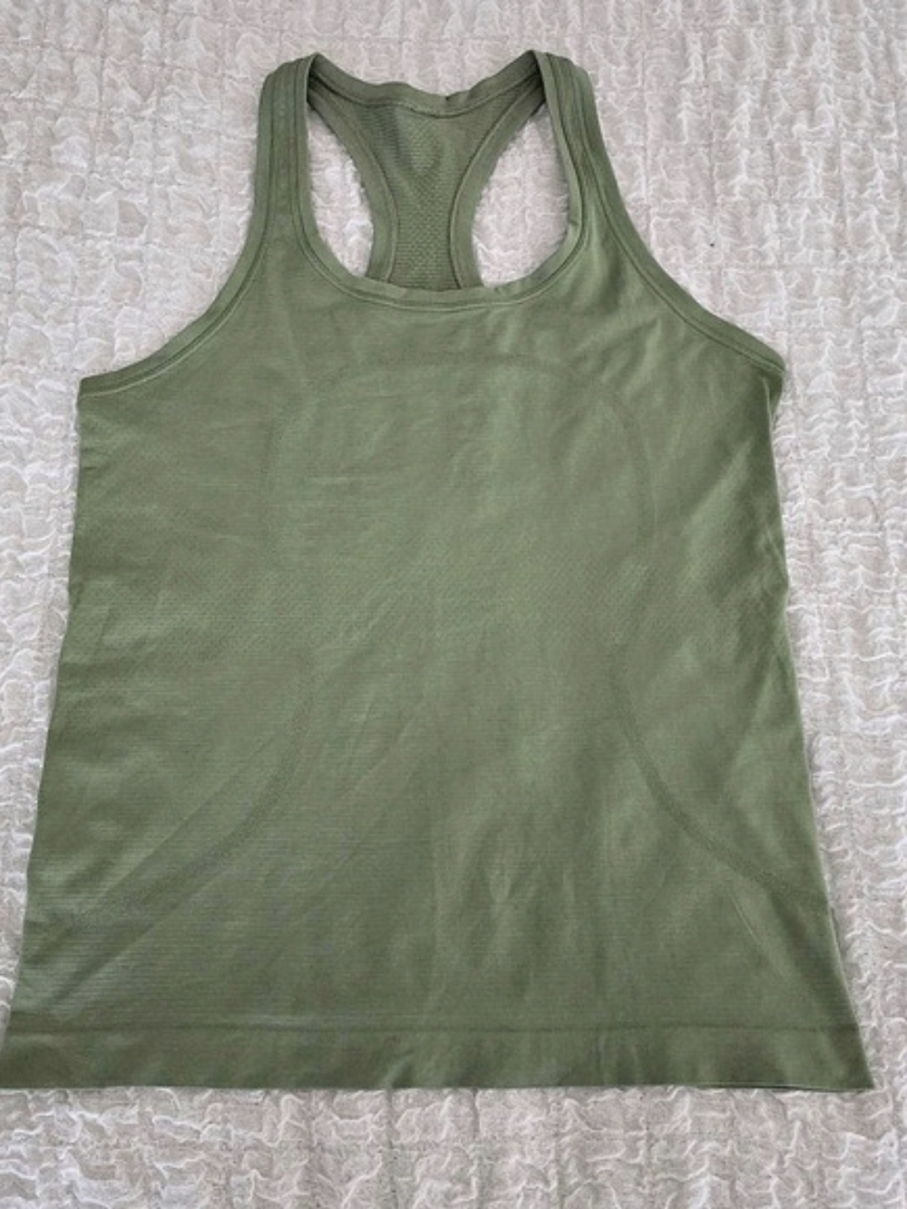 Lululemon Swiftly Tech Racerback Tank Top Sage Green Size 10